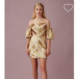 Keepsake the Label Sequin off the Shoulder Dress